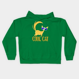 Cool Ginger Cat Kids Hoodie